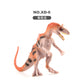 Children's Dinosaur Simulation Animal Ornaments Multiple Mini Solid Dinosaur Model Stegosaurus Spinosaurus Bull Dragon Bag Ornaments