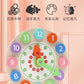 Specialized Clock Teaching Aids for Elementary School: Clock Models for First and Second Graders, Alarm Clock Face, Children's Learning Time Toys