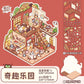 Mr. Paper Landscaping Flat Stickers Prince Fairy Tale Book Series DIY 3D Landscaping Flat Sticker Pack