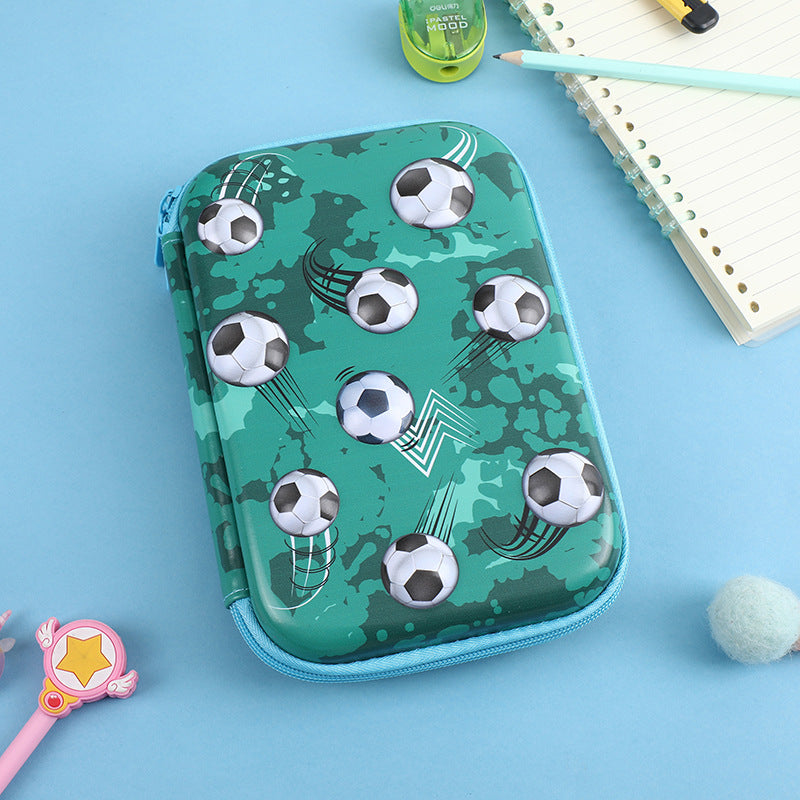 3D New Cute Eva Stationery Box Children's Multifunctional Large Capacity Pencil Bag Student Portable Square Pencil Box