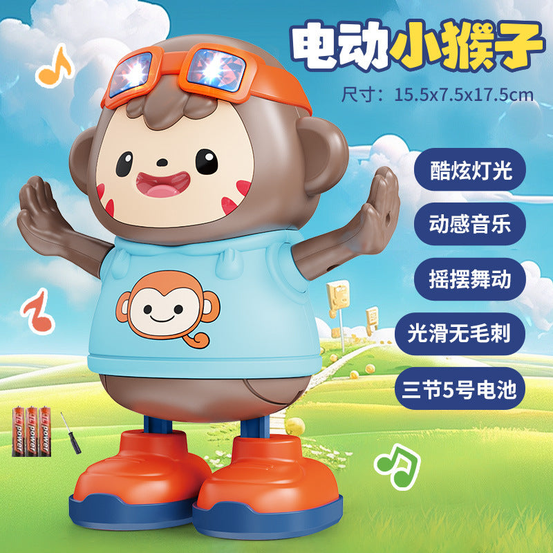Shake Tone Swing Penguin Baby Electric Toys Educational Singing and Dancing Light Concert Factory Direct Sales