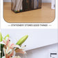 Multifunctional Acrylic Pen Holder Transparent Desktop Storage Box Pen Holder Office Stationery Compartment Storage Box Large Capacity