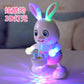 Children's Electric Dancing Robot Rabbit Toy Drumming Swinging Bunny Baby Baby Walking Early Education Toy