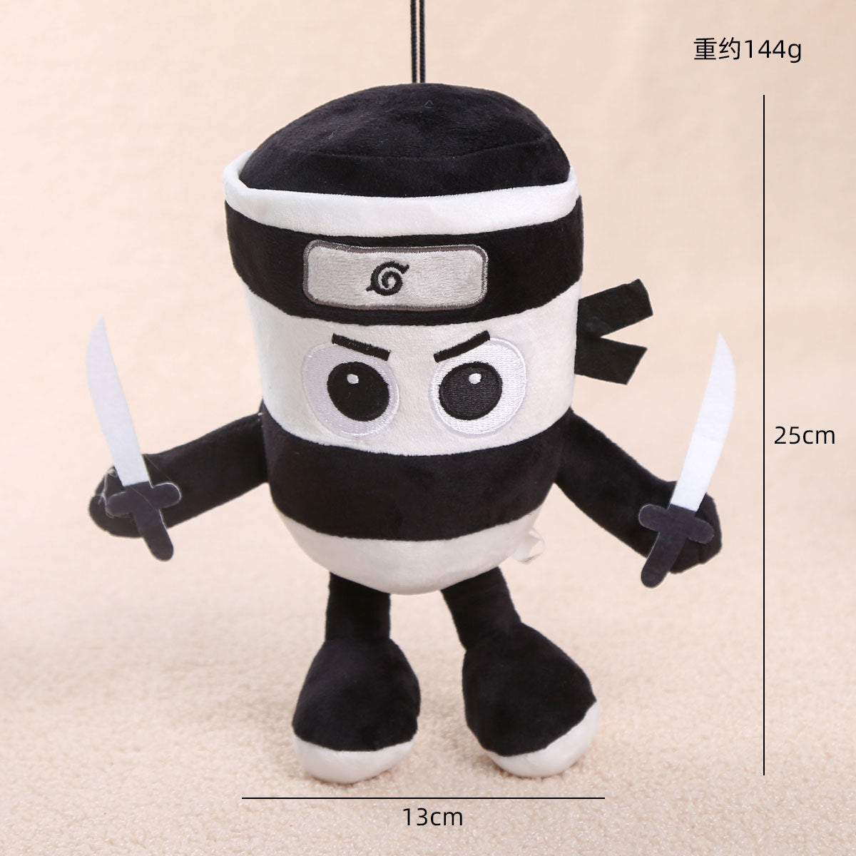 Cross-Border Ai Shanhaijing Monster Plush Toy Tungtungsahur Wooden Stick Man Pendant Doll Keychain
