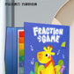 Magnetic Fraction Disk Demonstrator Numerator and Denominator Cognitive Addition and Subtraction Operation Third Grade Primary School Mathematics Teaching Aids Toys