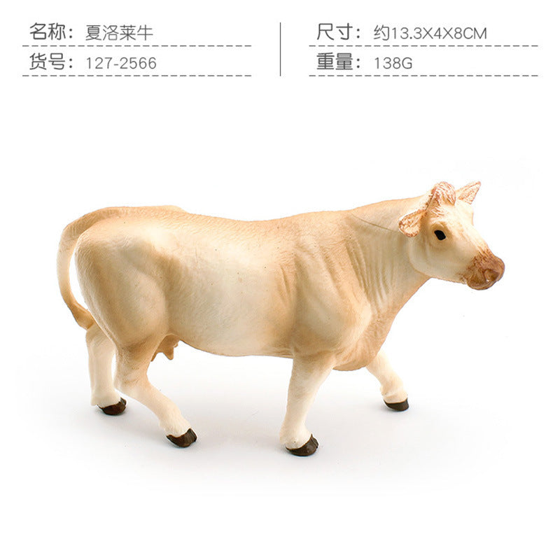 Cross-border simulation Texas Longhorn Watu West cow tumor cow charolai cow goer river buffalo model