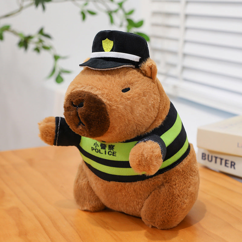 New Capibala Plush Doll Variety Capybara Series Doll Children's Sleeping Pillow Cushion Doll Wholesale