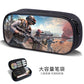 Sand Sculpture Pencil Bag for Boys, Multifunctional Stationery Box for Primary and Secondary School Students, Pubg Game Stationery Bag, Kidsren's Trendyy Pencil Bag