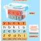 Children's English Scrabble Word Game Toys Fun Baby Parent-Child Interaction Puzzle English Letter Cognition