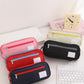 Large-Capacity Stationery Box, Double-Layer Multi-Functional Student Simple Pencil Case, Japanese and Korean Version, Portable Pencil Case for Primary and Secondary School Students