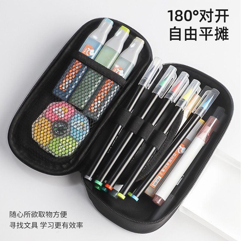Sand Sculpture Pencil Bag for Boys, Multifunctional Stationery Box for Primary and Secondary School Students, Pubg Game Stationery Bag, Kidsren's Trendyy Pencil Bag