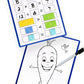 Magnetic Fraction Disk Demonstrator Numerator and Denominator Cognitive Addition and Subtraction Operation Third Grade Primary School Mathematics Teaching Aids Toys