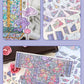 Paper Trace Puzzle Stickers Historical Trace Series National Trend Cultural Relics Design 3D Decorative Material Landscaping Stickers