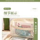 Button Pencil Bag with Good Looks for Girls, Large Capacity, Simple Ins Student Creative Canvas Stationery Bag, Pencil Stationery Box