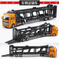 English packaging cross-border children alloy car vehicle trailer fire truck tank excavator pull back toy car