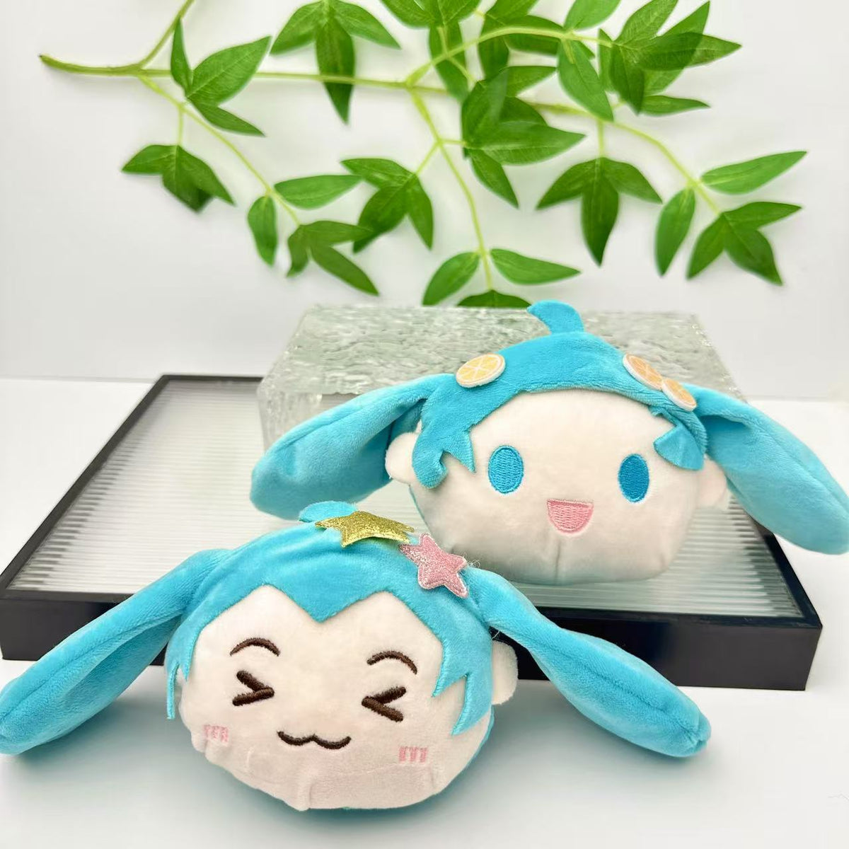 Cartoon Two-Dimensional Hatsune Miku Coin Purse Doll Plush Pendant Doll School Bag Pendant Coin Purse Toy