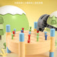 Cross-Border New Nail Knocking Toy Kidsren's Play House Manual Brain Double-Sided Hammer Nail Nail Educational Enlightenment Toy