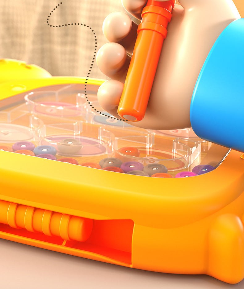 Chicken Magnetic Pen Drawing Board Baby Logical Thinking Exercise Children's Educational Board Game Toddler Toys Wholesale Cross-Border