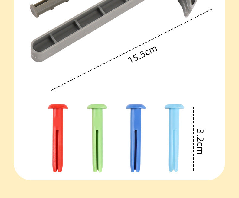 Cross-Border New Nail Knocking Toy Kidsren's Play House Manual Brain Double-Sided Hammer Nail Nail Educational Enlightenment Toy