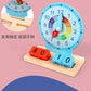Specialized Clock Teaching Aids for Elementary School: Clock Models for First and Second Graders, Alarm Clock Face, Children's Learning Time Toys