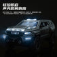 Cross-border foreign trade Jianyuan 24381 realistic children's sound and light pull-back 1/24 Rezvani alloy car model toy