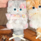 Twisting Stick Kitten DIY Material Pack Casual Style Cute Stuffed Toy for Girls Birthday Gift Bag Pendant
