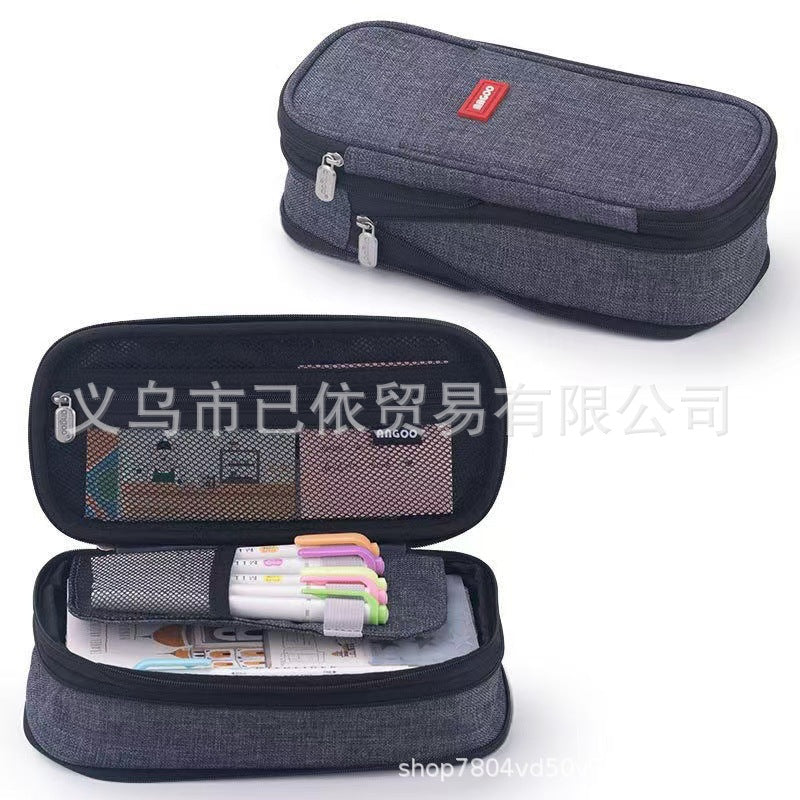 Retractable Pencil Case, Super Large Capacity, Multifunctional Stationery Box, Portable Foldable Storage Bag for Primary and Secondary School Students, Specially Designed for Exams