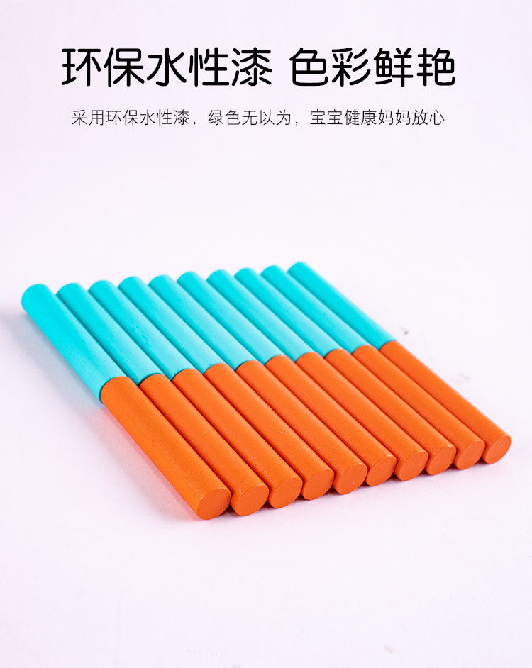 Children's Finger Arithmetic Educational Teaching Aids Addition and Subtraction Arithmetic Palm Mathematics Enlightenment Wooden Toys Kindergarten