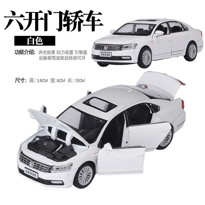 Baosilun 1:32 Volkswagen Passat Sedan Door Opening Alloy Car Model Artificial Kidsren's Toys Bulk 66026