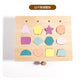 Montessori Classification Early Education Coin Box Baby Color Cognitive Shape Building Blocks Matching Teaching Aids Baby Educational Toys