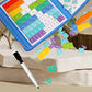 Magnetic Fraction Disk Demonstrator Numerator and Denominator Cognitive Addition and Subtraction Operation Third Grade Primary School Mathematics Teaching Aids Toys