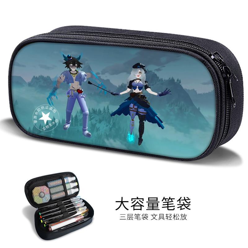 Redmond Irene Stationery Bag Eggman Party Peggy Two-Dimensional Pen Bag Boys Stationery Box Elementary School Pencil Bag