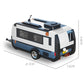 Cross-border engineering series truck city bus transport vehicle combined with small particle building blocks children's educational enlightenment toys