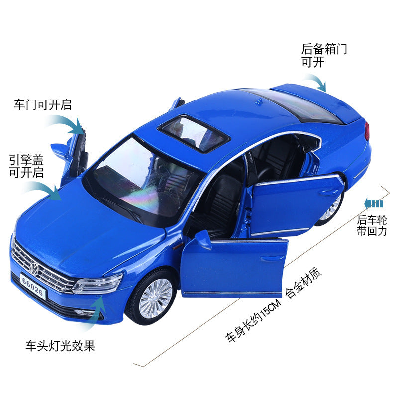 Baosilun 1:32 Volkswagen Passat Sedan Door Opening Alloy Car Model Artificial Kidsren's Toys Bulk 66026