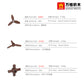 Wange Small Particle Compatible Building Blocks 4617 98135W 92842 99012 99012 15790W Fan Blades