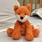 British Jelly Wave Series Curly Lion Monkey Plush Toy Wave Hair Dragon Doll Curly Highland Cow