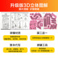 Name factory direct high-quality wood 3D three-dimensional puzzle Hummer cutting small house building Ferris wheel model