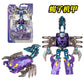 BKK alloy deformation robot train high-speed rail engineering bus dinosaur green leather train King Kong BKK children's toys