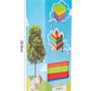 Children's Puzzle Stack Balanced Stack High Draw Building Blocks Layer by Layer Stack Wooden Strip Draw Wood Table Game Toys