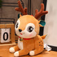 Cross-Border Merry Christmas Tree Doll Plush Toy Christmas Pillow Old Man Elk Doll Christmas Eve Children's Gift