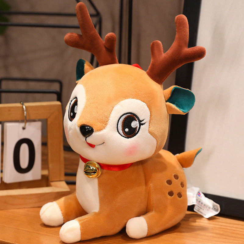 Cross-Border Merry Christmas Tree Doll Plush Toy Christmas Pillow Old Man Elk Doll Christmas Eve Children's Gift