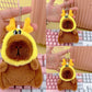 Cross-Border Capybara Mascot Backpack Small Pendant Keychain Chinese Style Zodiac Pendant Couple Ugly Doll