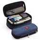 Large-Capacity Retractable Pencil Case Stationery Box in Japanese and Korean Style, Macaron Color, Upgraded Version for Primary and Secondary School Students, in Stock