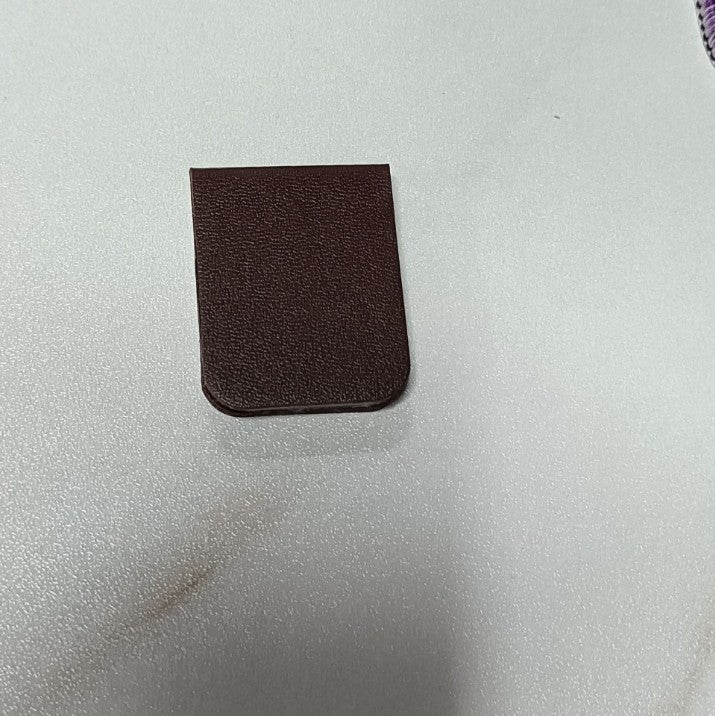 in stock Dopamine Color Magnetic Leather Bookmark Square Magnetic Bookmark Graduation Gift Bookworm Reading Pagination Clip