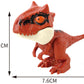 Cross-border Hot Finger-biting Dinosaur Toy Finger-biting Dinosaur Pterosaur Model Joint Movable Mini Dinosaur Gashapon Machine