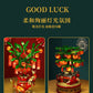 Wow, Custom Ornaments Educational Assembled Toy Gift 9020 New Year Lucifer Cat Fortune Tree Fortune 9021