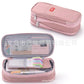 Retractable Pencil Case, Super Large Capacity, Multifunctional Stationery Box, Portable Foldable Storage Bag for Primary and Secondary School Students, Specially Designed for Exams