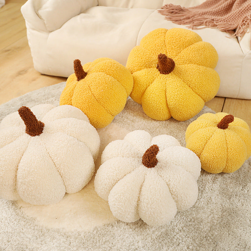 Ins Girly Heart Pumpkin Pillow Creative Special-Shaped Sofa Cushion Halloween Decoration Plush Toy Nap Pillow