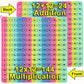 12X12 European and American Multiplication Table Math Practice Board Silicone Educational Science Learning Aid Toy Fun