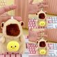 Cross-Border Capybara Mascot Backpack Small Pendant Keychain Chinese Style Zodiac Pendant Couple Ugly Doll